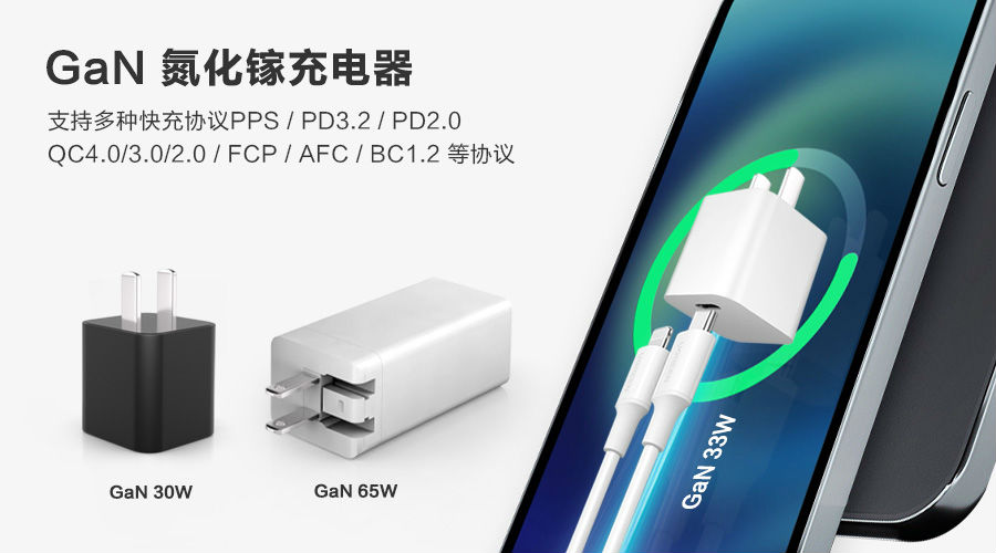 33W氮化鎵充電器