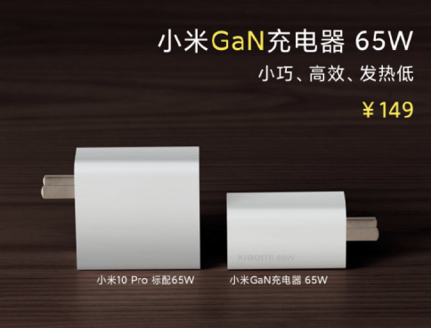 小米點燃氮化鎵充電器熱度